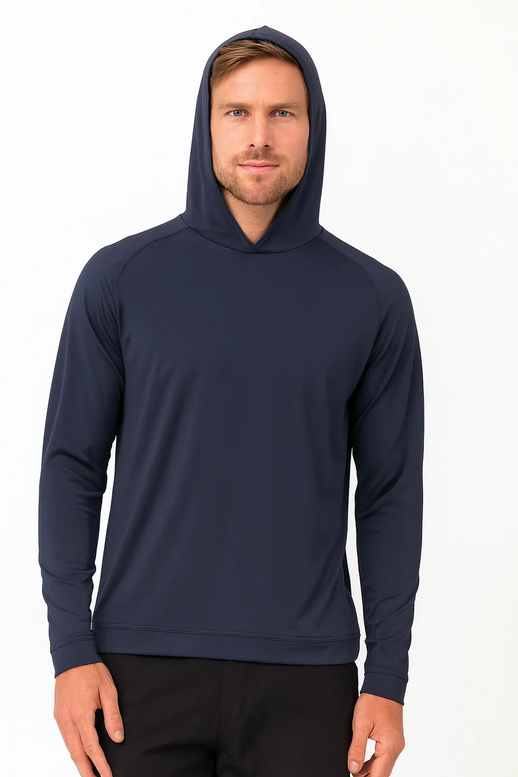 Versatile Navy Blue Hoodie