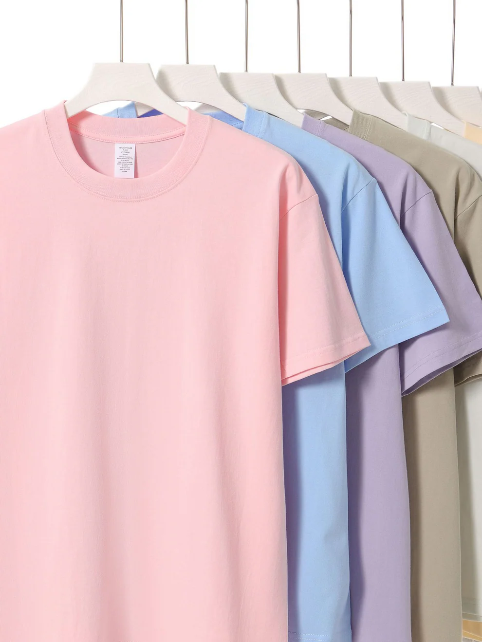 Summer Cotton T-Shirts - Custom Polo Shirts in Various Colors for Comfort and Style