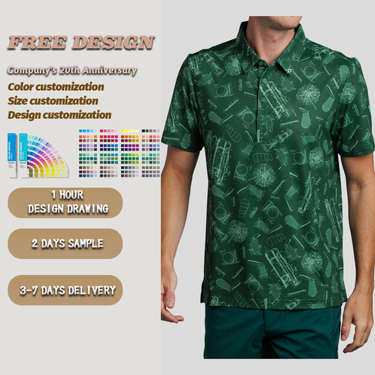 Odm Custom 94% Polyester 6 % Spandex Luxury China Wholesale Polo t Shirt Embroidery logo Four Way Stretch Golf Clothing