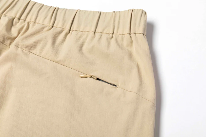 Khaki Quick - Dry Slim - Fit Trousers