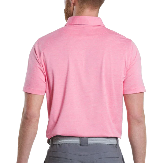 Bulk Custom Men's Pink Golf Polo Shirt - Stylish Simplicity and Exceptional Comfort with Logo Embroidery - Manufacturer Qiandao