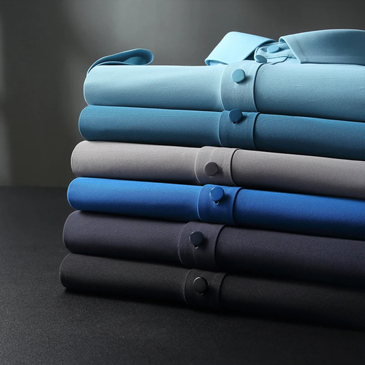 New 4 Way Stretch Elastic Plus Size High Quality Anti-wrinkle Mesh Ice Silk Breathable Seamless Knitted Golf Polo Shirt for Men