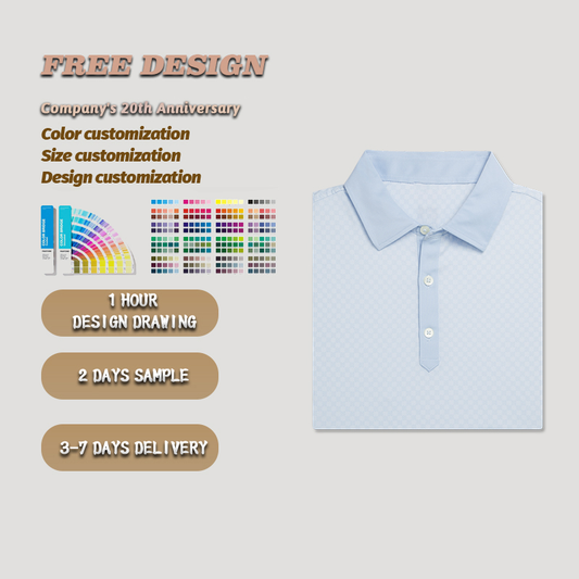 High Quality Summer Men's Short Sleeve Anti-Wrinkle Quick Dry for Polo Golf Shirt Custom Logo Breathable Jersey Anti-Pilling