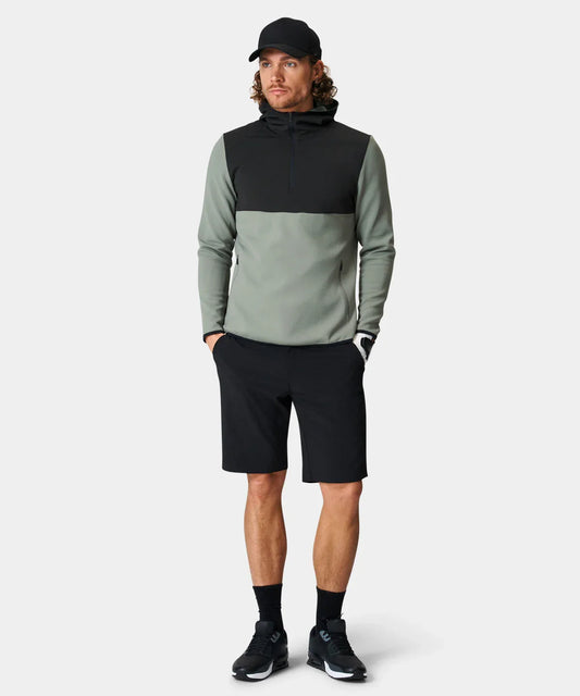 Bulk Custom Custom logo Luxury High Quality Breathable Pullover Light Weight Athletic Performance 1/4 Zip Golf Hoodie Men Sweatshirts with Logo Embroidery - Manufacturer Qiandao