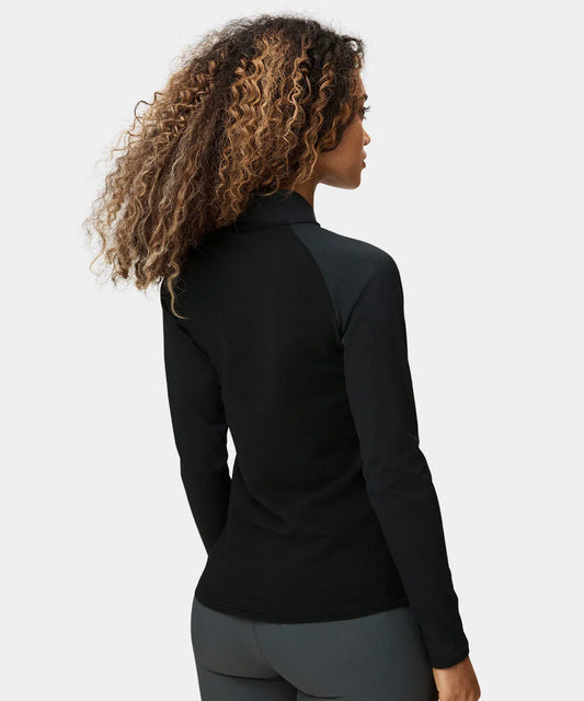 Bulk Custom Custom High Quality Ladies Quarter Zip Sweatshirt Long Sleeve Active Wear Luxury Sublimation Golf Pullover Casual Print Autumn with Logo Embroidery - Manufacturer Qiandao