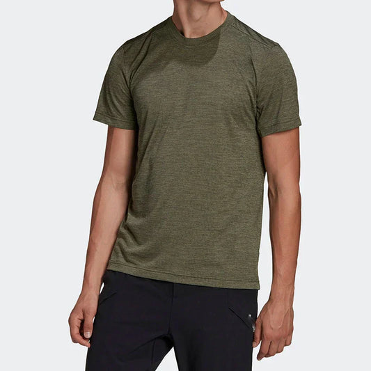 Bulk Custom Unisex Minimalist Style Sport T-Shirt High Quality Polyester Cotton Jersey Breathable Anti-Pilling Sublimated 3D Logo Loose Fit with Logo Embroidery - Manufacturer Qiandao