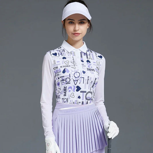 Bulk Custom 2022 Custom Design Women Golf Polo Shirt Slim Fit Lady Manufacturer Apparel Embroidered Logo Golf Wear Polo Shirts for Women with Logo Embroidery - Manufacturer Qiandao