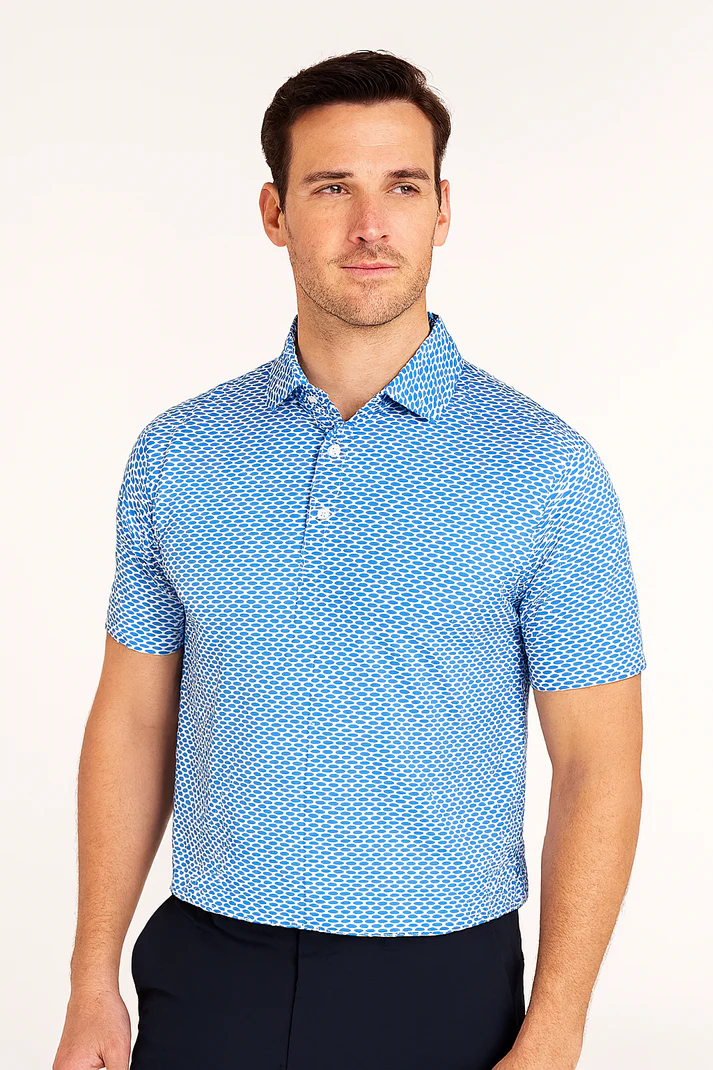 Florida Antimicrobial Polo Shirt - Quick Dry Slim Fit for Ultimate Comfort