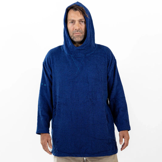 Bulk Custom Custom logo Men Breathable Comfortable Design Pocket Drawstring High Quality 100% Cotton French Terry Hoodie with Logo Embroidery - Manufacturer Qiandao