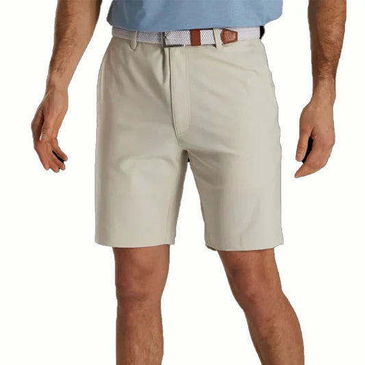 Bulk Custom Customized outdoor men's sports golf shorts made of polyester and spandex, which are casual, comfortable, quick-drying, breathable and without any printed patterns with Logo Embroidery - Manufacturer Qiandao