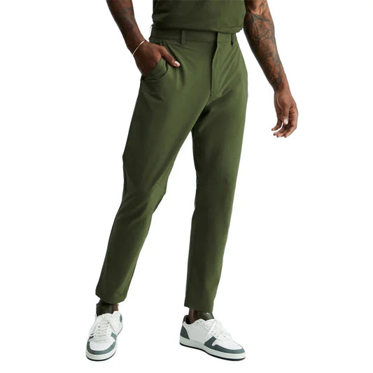Bulk Custom Fashionable and casual summer golf pants, with a zipper fly, mid-rise and stylish decorative pockets, suitable for wearing during fitness activities and offering OEM services with Logo Embroidery - Manufacturer Qiandao