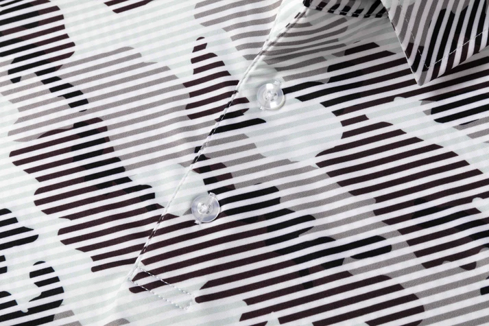 Striped Quick Dry Polo Shirt - Antimicrobial Slim Fit for Ultimate Comfort