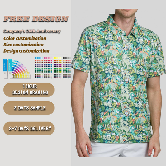 Custom Personalized Tshirts logo Embroidered Luxury Performance High Quantity 94% Polyester 6 % Spandex Golf Polo Shirt