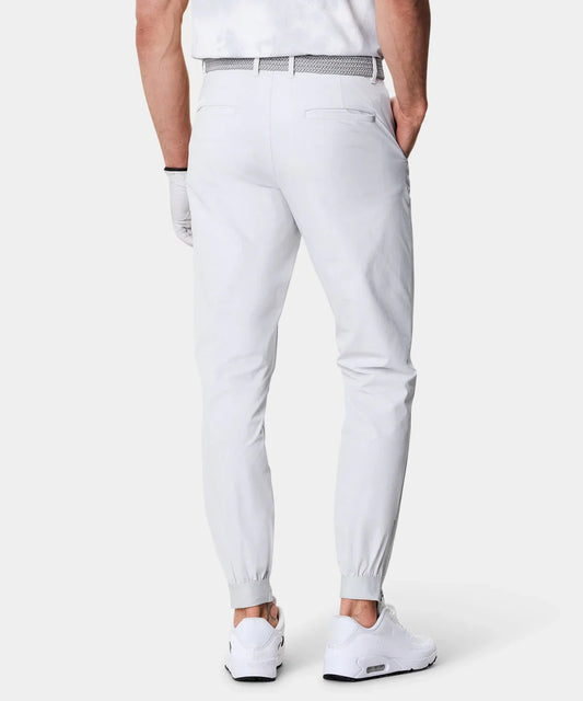 Bulk Custom Luxury customized high-quality white four-way stretch jogging pants, elastic, quick-drying, lightweight casual twill golf pants with Logo Embroidery - Manufacturer Qiandao