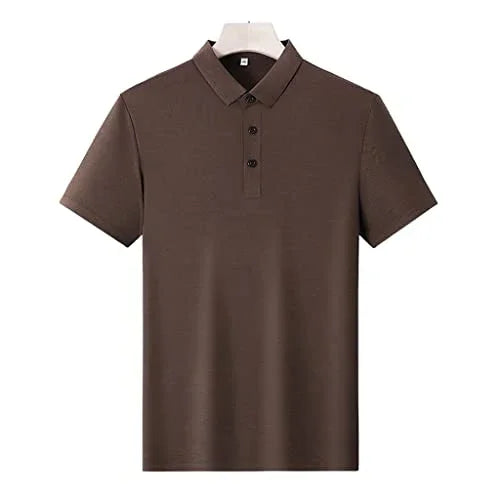 Bulk Custom Custom Logo Breathable Classic Business Style Classic Style Slim Fit Wrinkle-Free Men Polo Shirts with Logo Embroidery - Manufacturer Qiandao