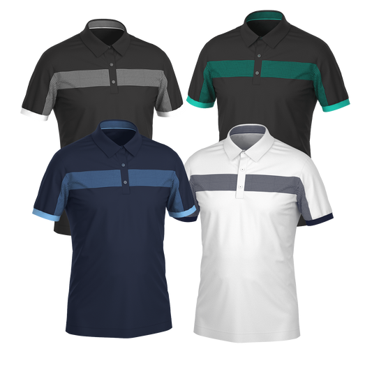 Oem Custom Men's Short Sleeve T-shirt High Quality logo Performance Full Printed Golf Polo Shirts for Men