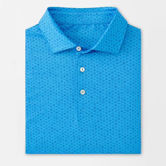 High Quality Men's Short Sleeve Dry Fit Golf for Polo Shirt Customized Logo 90% Polyester 10% Spandex Performance Print Jersey