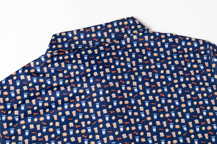 Gourmet Antimicrobial Polo Shirt for Men - Quick Dry Slim Fit Design