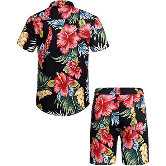 Bulk Custom Custom logo Design Pattern Family Hawaiian Vacation Shirt Regular Casual Loose Summer Beach Shirt for Men with Logo Embroidery - Manufacturer Qiandao