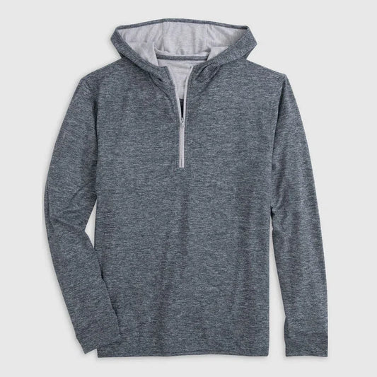 Bulk Custom OEM Custom Men's Half Zip Sweatshirt Lightweight Quick Dry Quarter Pullover Autumn Stretch Fit Hoodies with Logo Embroidery - Manufacturer Qiandao