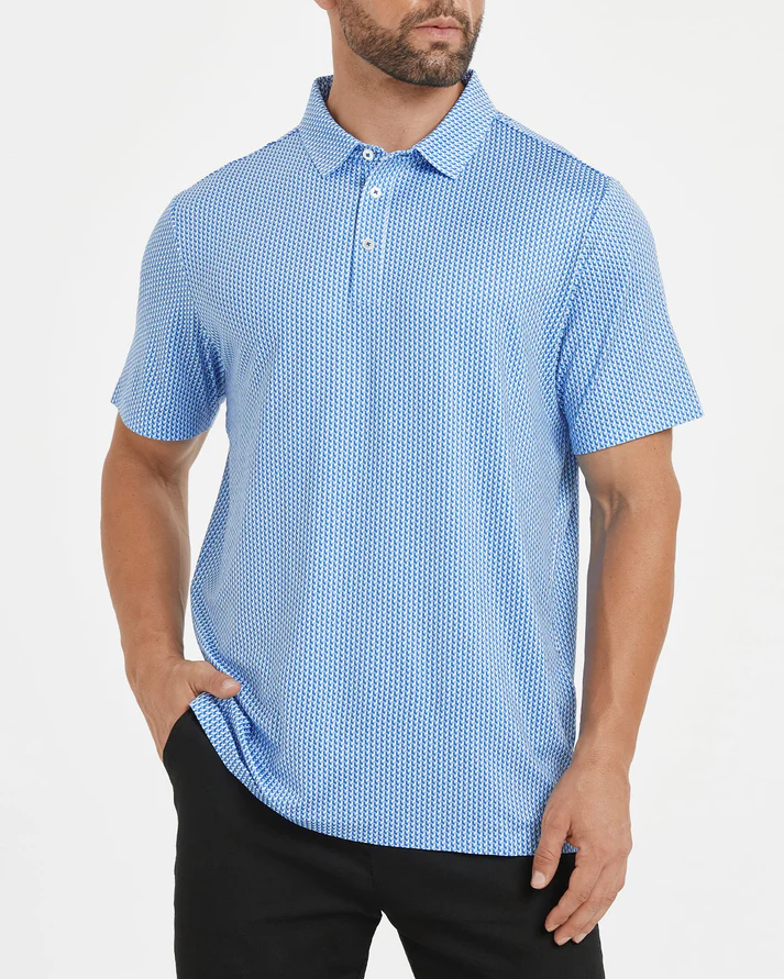 Minimalist Men's Golf Polo Shirt - Perfect Blend of Modern Style and Comfort