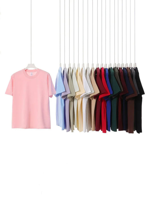Bulk Custom Summer Cotton T-Shirts - Custom Polo Shirts in Various Colors for Comfort and Style with Logo Embroidery - Manufacturer Qiandao