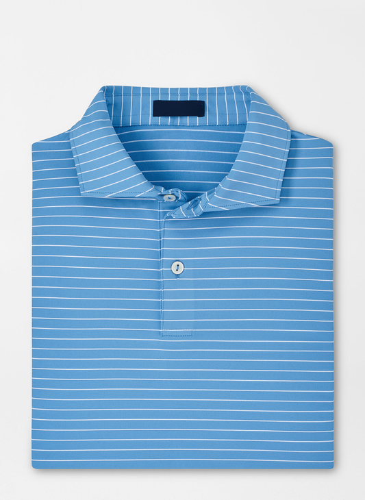 Custom Performance Striped Print Moisture Wicking Slim Fit Manufactures 100% Polyester Blanks Men's Designer Golf Polo T-shirt