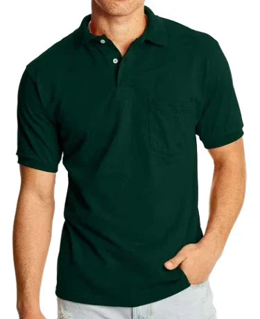 Bulk Custom High Quality 100 Cotton Casual Customized logo Uniform Plain Golf Blank T Shirt Mens Polo Shirts with Logo Embroidery - Manufacturer Qiandao