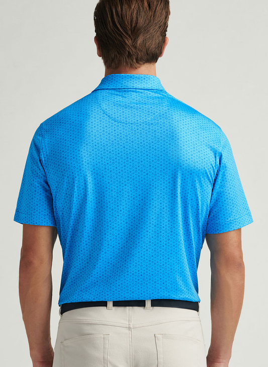 High Quality Men's Short Sleeve Dry Fit Golf for Polo Shirt Customized Logo 90% Polyester 10% Spandex Performance Print Jersey