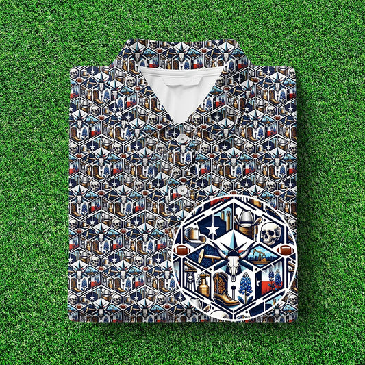 Bulk Custom Men's Custom Logo Solid Quick Dry Moisture Wicking Performance Casual Short Sleeve Tennis Golf for Polo Shirts Knitted Solid with Logo Embroidery - Manufacturer Qiandao