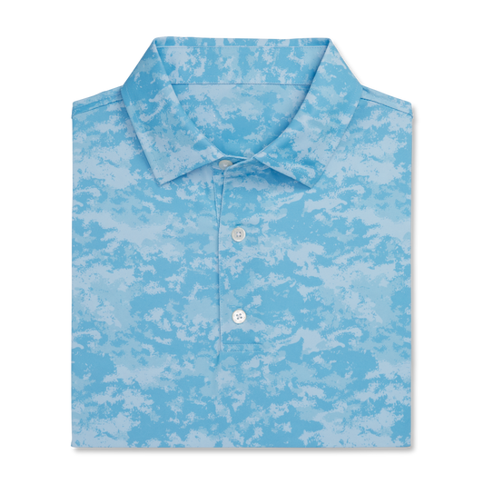 OEM High Quality Custom logo Stain Proof Colorless Performance Print Camouflage Golf Polo Branded Tshirts for Men