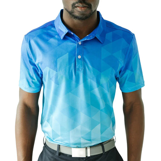 Bulk Custom OEM/ODM Luxury Manufacturer Nylon Spandex Fashion Mens Custom Embroidered Polo Shirt Golf Clothes for Men with Logo Embroidery - Manufacturer Qiandao