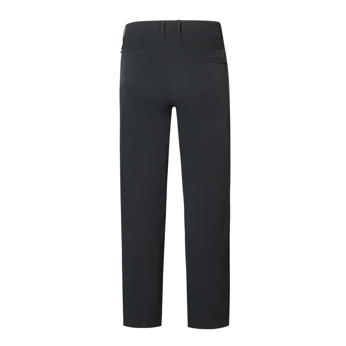 Navy Blue Trousers with Contrast - Colored Waistband