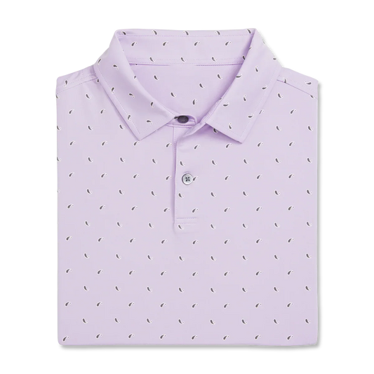 Bulk Custom Custom Logo High Quality Purple Printed Golf Clothing Manufacturer Active Wear Men s Polo Shirts with Logo Embroidery - Manufacturer Qiandao