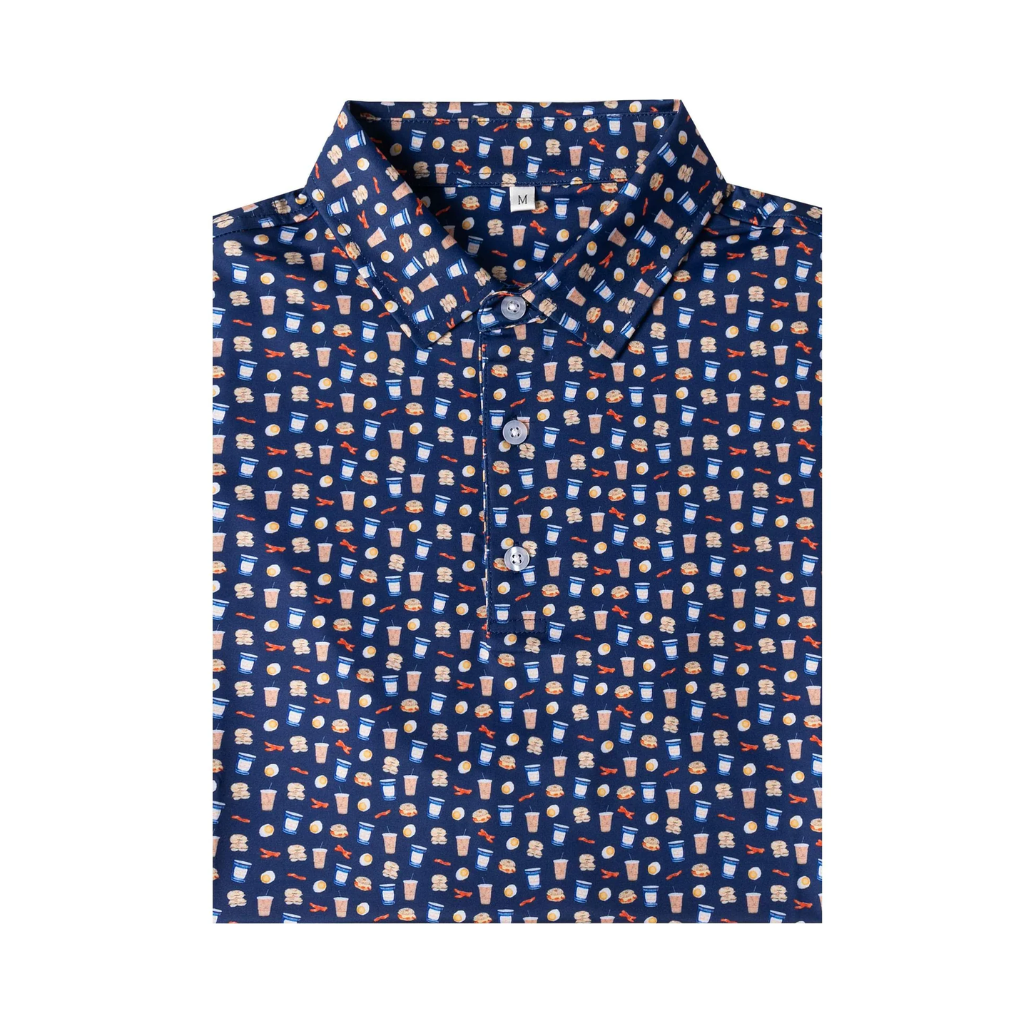 Gourmet Antimicrobial Polo Shirt for Men - Quick Dry Slim Fit Design