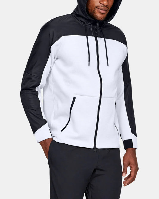 Bulk Custom Men's High Quality Long Sleeve Full Zip Hoodie Jacket Custom Logo Casual Outerwear with Sheep Fur Breathable Feature with Logo Embroidery - Manufacturer Qiandao