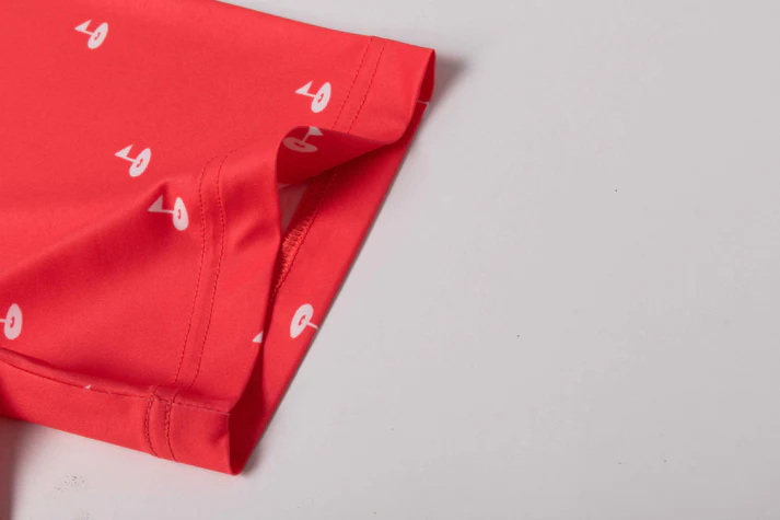Golf Hole Marker Pattern Antimicrobial Quick Dry Slim Fit Polo Shirts
