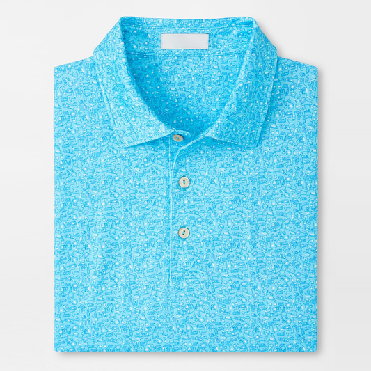 Custom Logo Embroidery Button Down Collar Polyester Spandex Polo Spf 50 Golf Polo Shirts