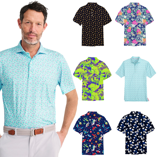 Custom logo Embroidered Business Dry Fit Sublimation Sports 97 Polyester 3 Spandex Textile Fabrics for Golf Shirt Polo