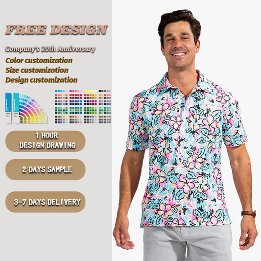 Custom logo Quick Dry Slim Fit Knit High Quality Mens Workout Personalised T-shirt Golf Polos