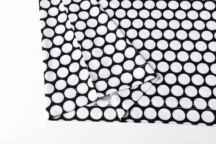 Polka Dot Antimicrobial Polo Shirt - Quick Dry Slim Fit for Ultimate Comfort