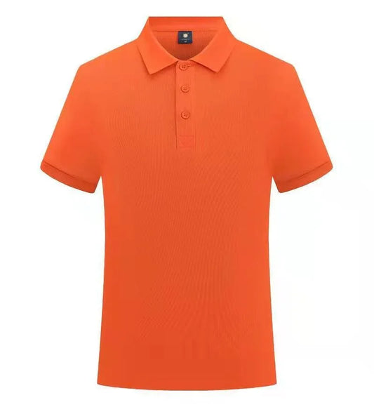 Bulk Custom Custom Logo Casual Holiday Lapel Short Sleeve Fashion Basic Plain Quick Dry Summer Slim Fit Men's Polo Shirt Golf Shirt with Logo Embroidery - Manufacturer Qiandao