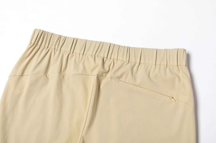 Khaki Quick - Dry Slim - Fit Trousers