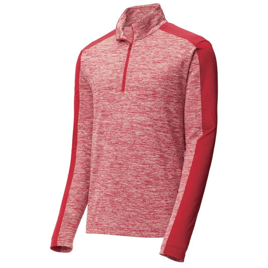 Bulk Custom Men's Spring and Autumn Long Sleeve 1/4 Zip Collar Manufacturer Custom Sport Golf Jumper for Men with Logo Embroidery - Manufacturer Qiandao