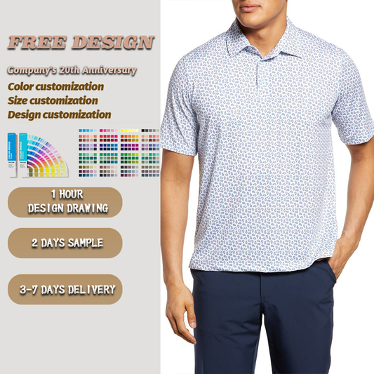 Custom Sublimation Golf t Shirt Personalised High Quality Polo Work t Shirts with Custom logo