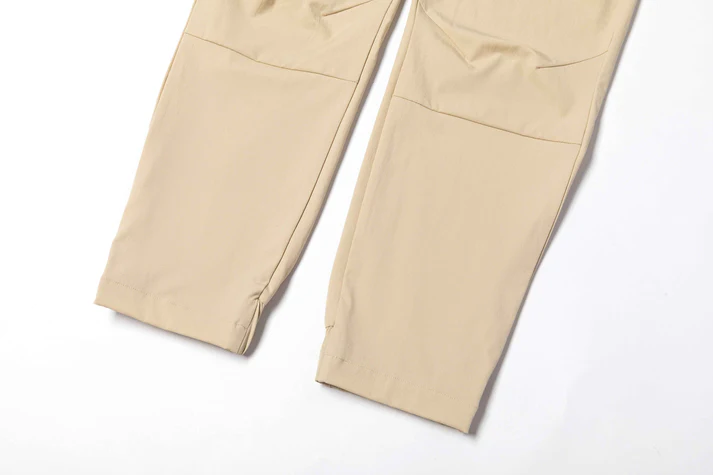 Khaki Quick - Dry Slim - Fit Trousers