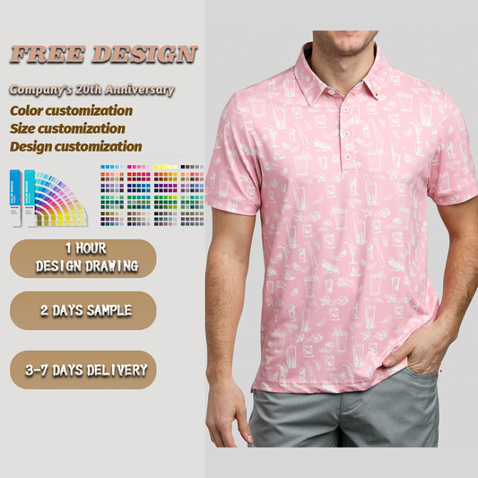 Custom logo Quick Dry Slim Fit Knit High Quality Mens Workout Personalised T-shirt Golf Polos