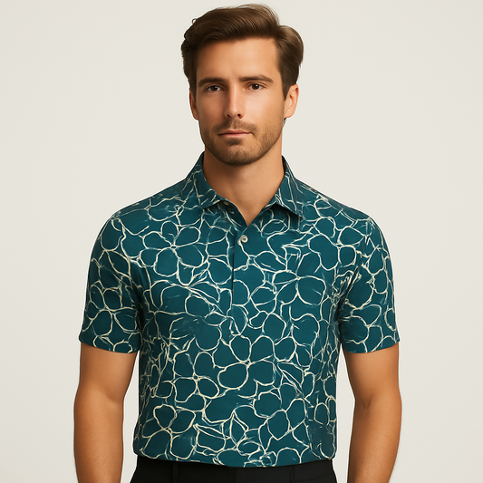 Custom Performance Quick Drying Casual Short Sleeve Moisture-wicking Golf Polo Shirt Printing Clothing Manufacturers
