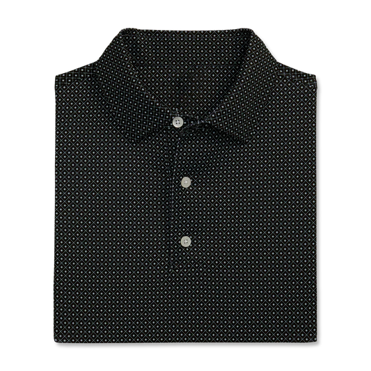 Bulk Custom High Quality Custom Made Tshirts and Golf for Polo Shirts Black Printed Spandex Polyester Jersey Fabric with Manufacturer's Logo with Logo Embroidery - Manufacturer Qiandao