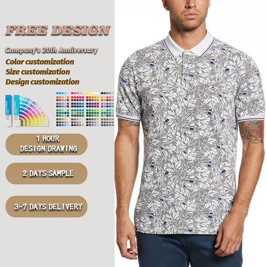 Custom logo Quick Dry Slim Fit Knit High Quality Mens Workout Personalised T-shirt Classy Polo Shirts Golf Clothing